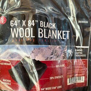 NWT SE 64" x 84" Wool Blanket Survivor Series